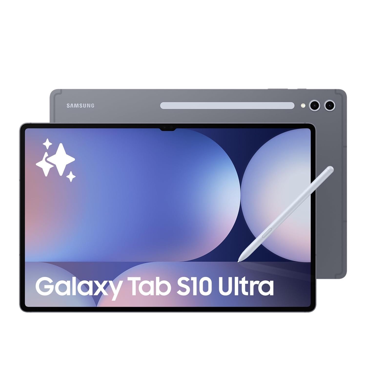 Samsung Galaxy Tab S10 Ultra on a white background
