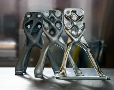 Generative AI is Shaping the Future of Aerospace Engineering with alien-shaped spacecraft parts