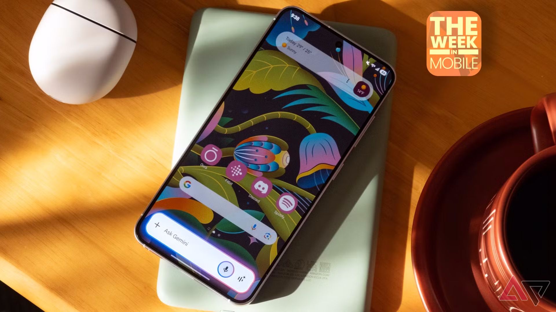 The Samsung Galaxy S25 running Google Gemini