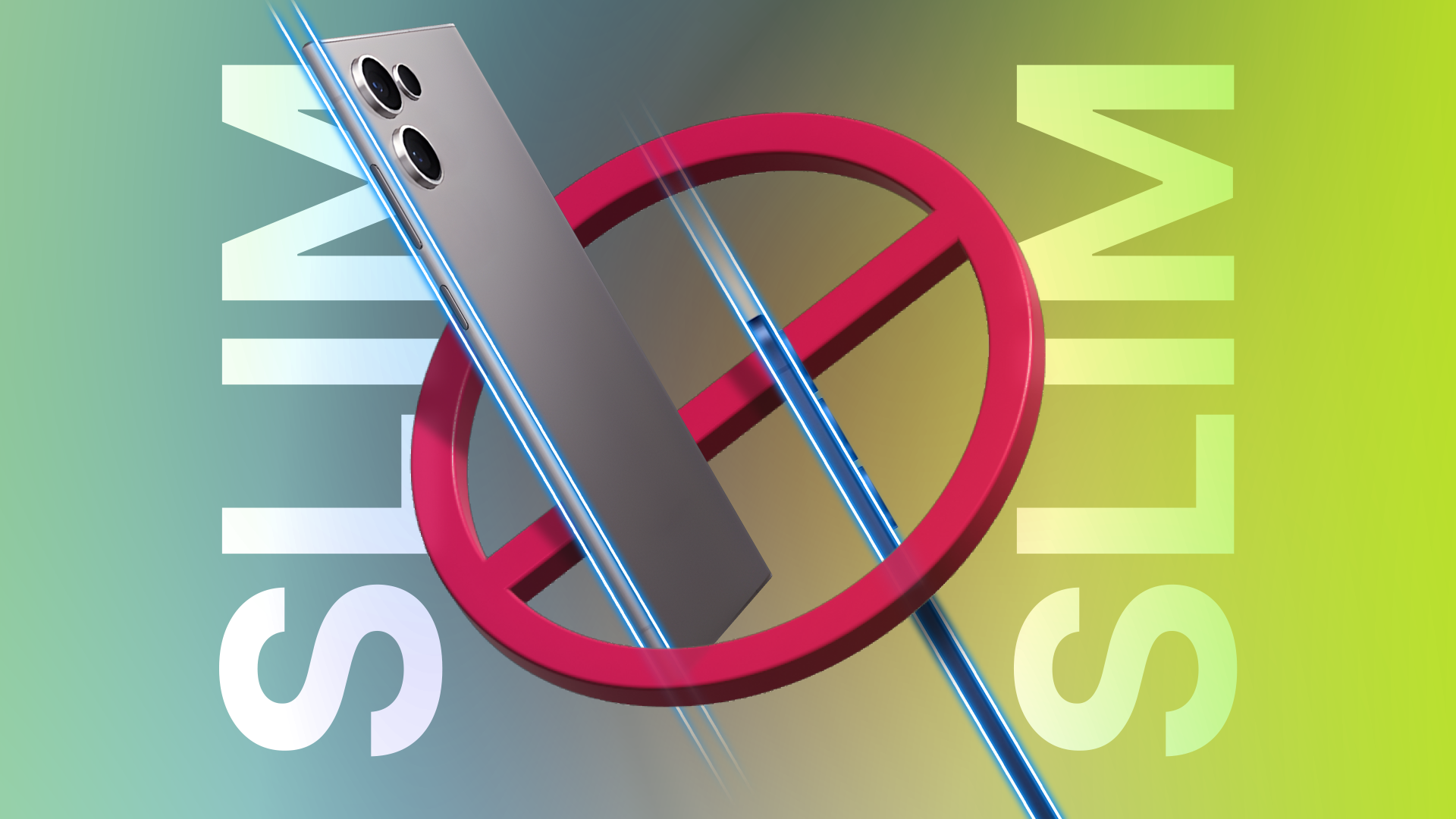 Two slim phones crossed out.