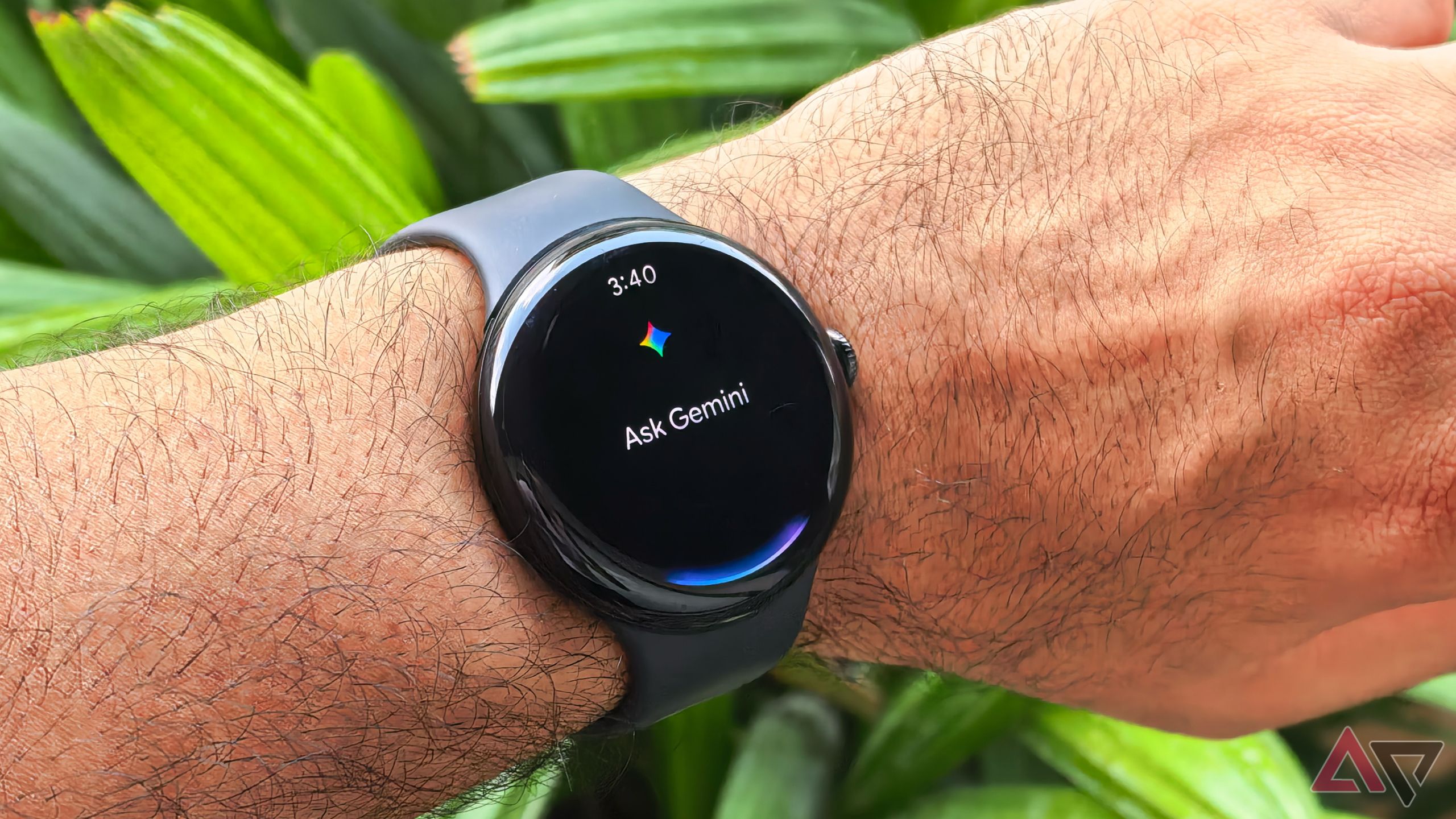 Google Gemini running on a Wear OS smartwatch (PIxel Watch 3)