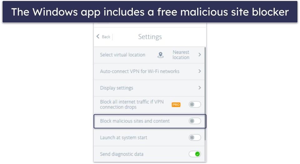Bonus. Avira Phantom VPN — Minimalistic Free VPN for Securely Going Online
