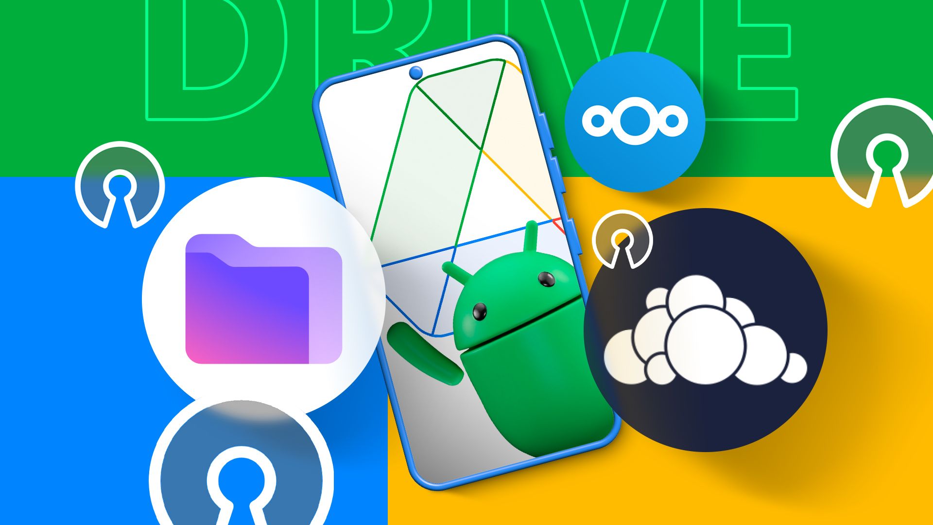Pixel 9 Pro display turned on with homescreen shown
