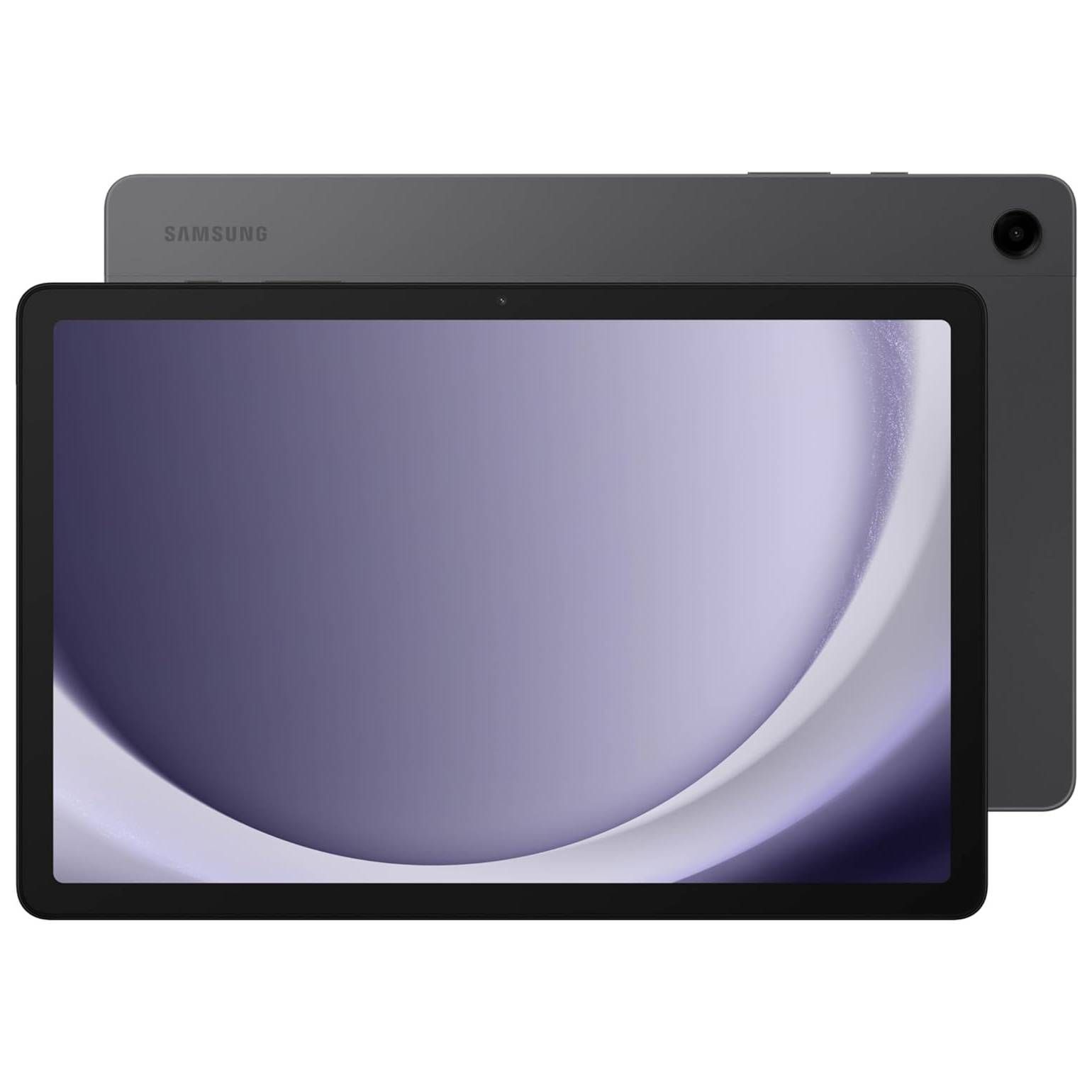 A render of the Samsung Galaxy Tab A9+ on white background