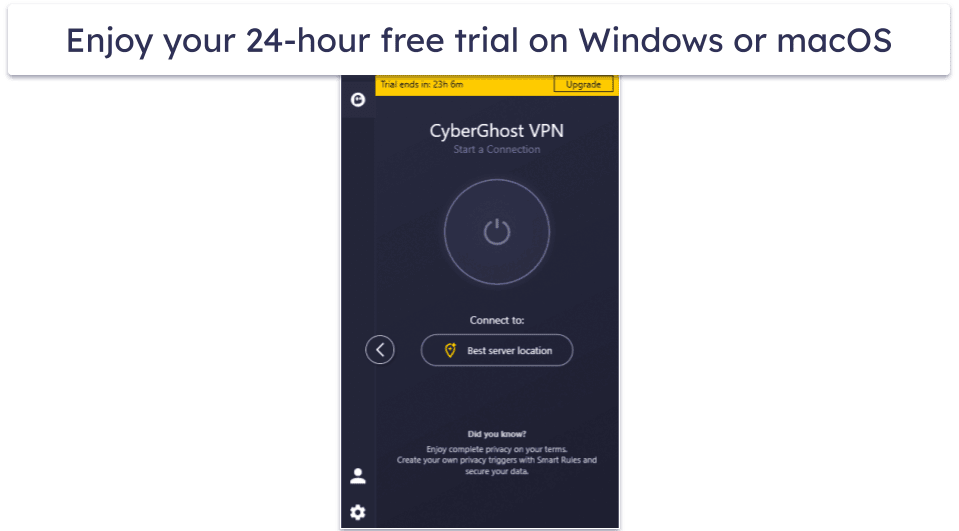 How to Get a CyberGhost Free Trial