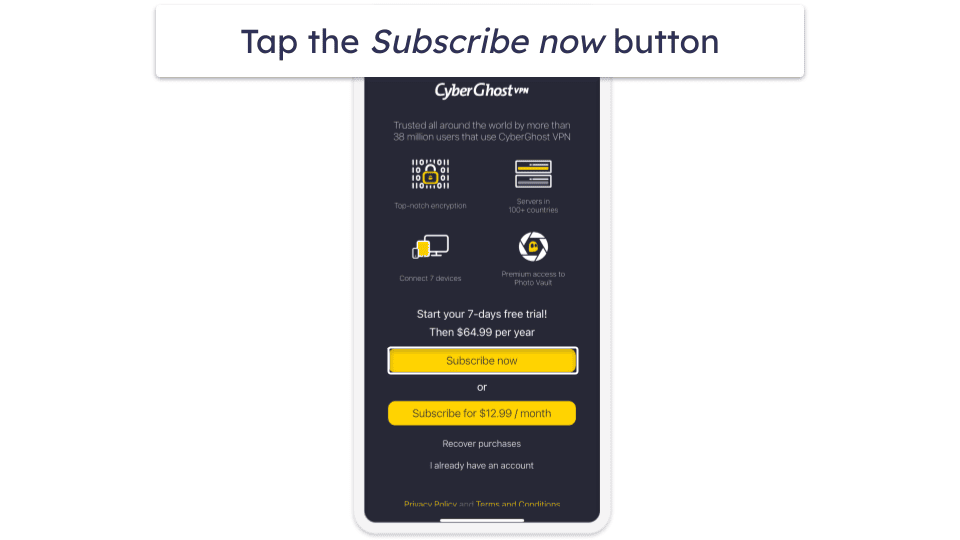 How to Get a CyberGhost Free Trial