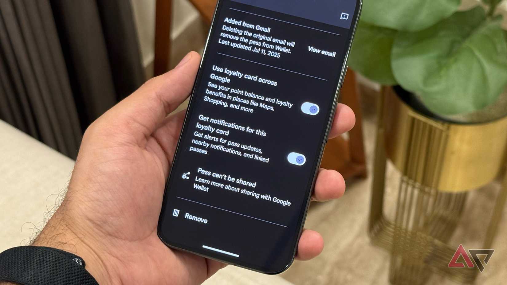 The Google Pixel 9 in pink on a purple background
