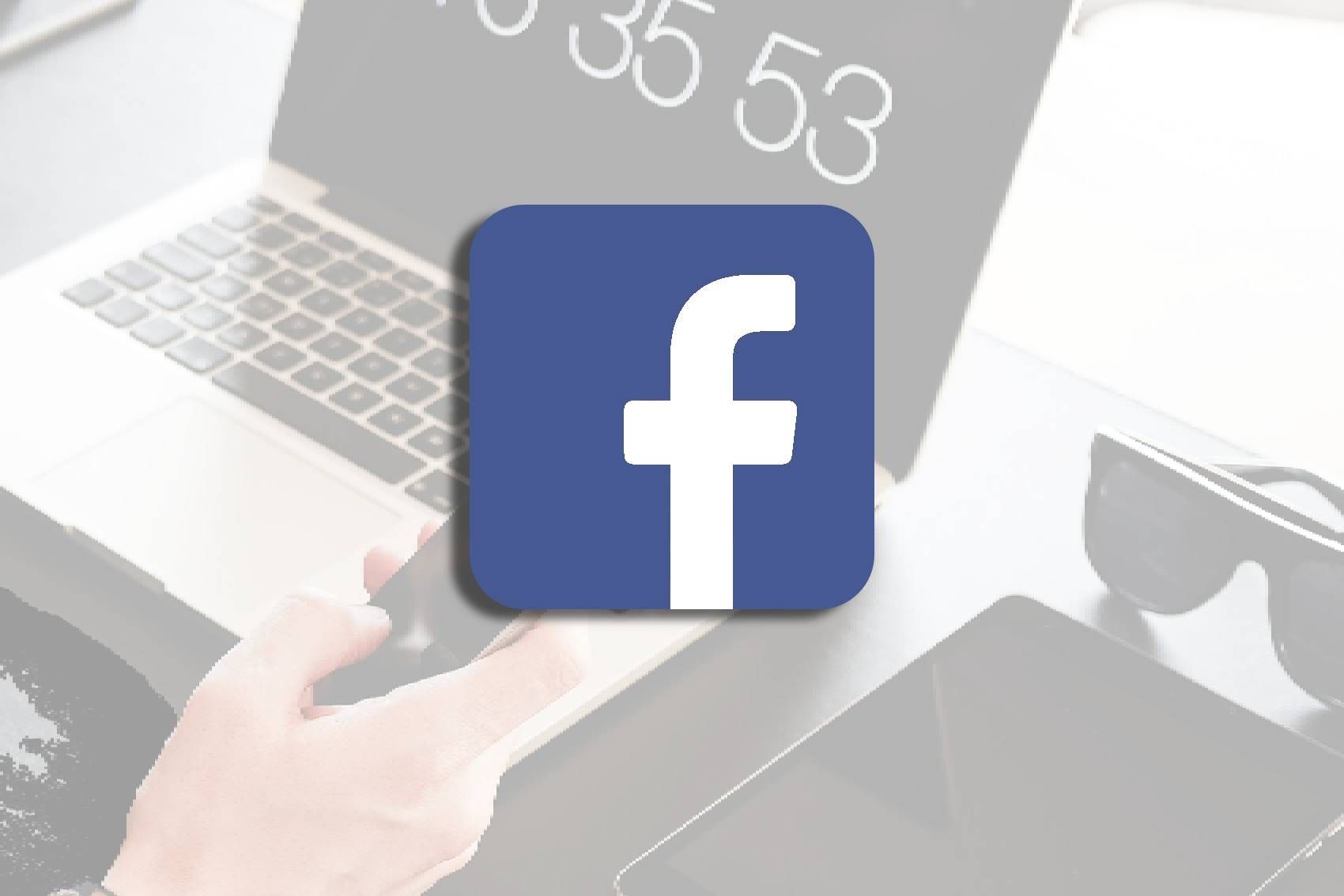 Picture of Facebook Logo in front of multiple devices