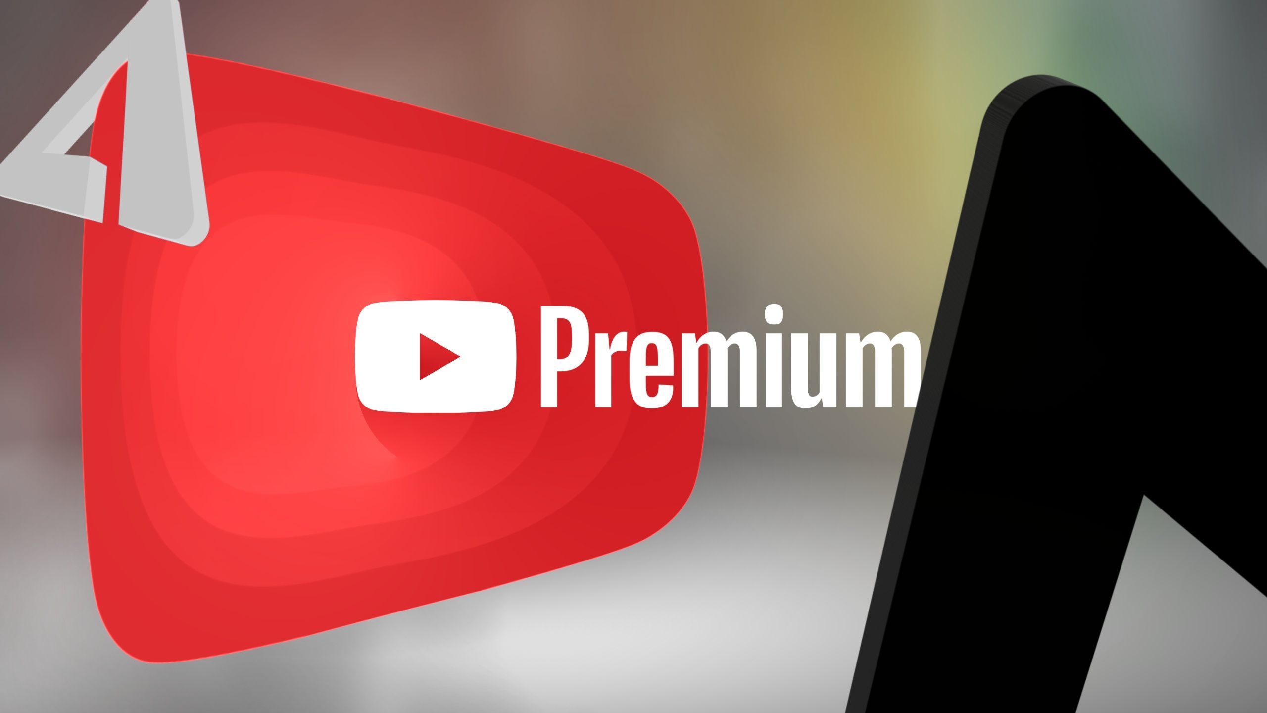 The YouTube Premium logo