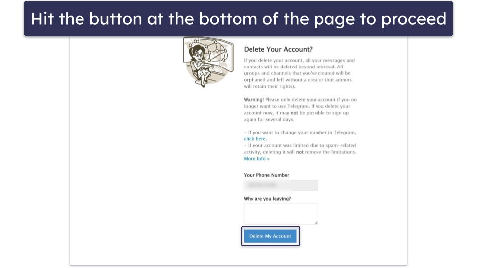 How to Delete Your Telegram Account