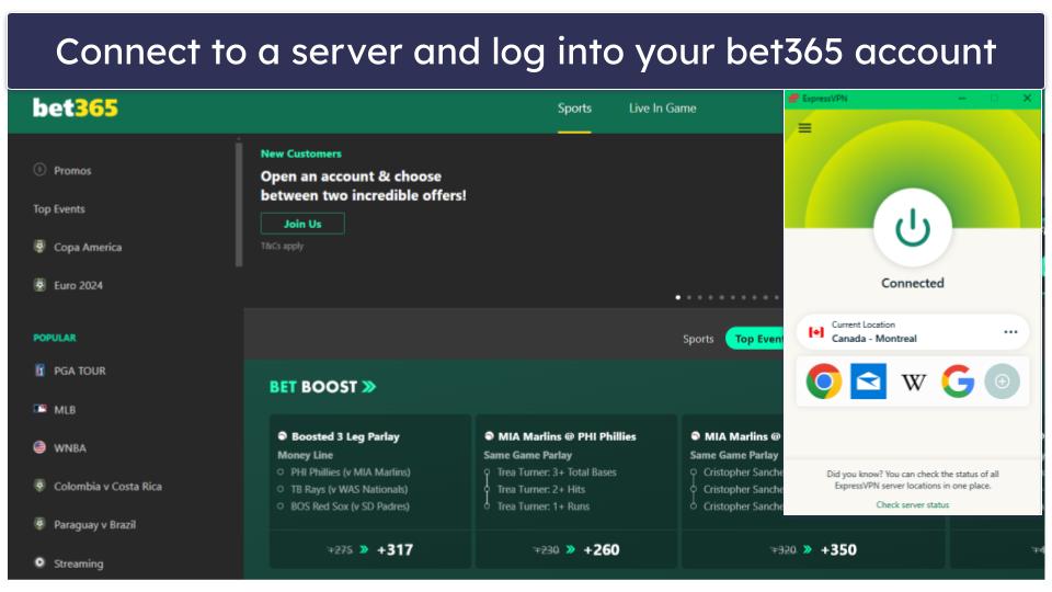 How to access bet365 from Portugal