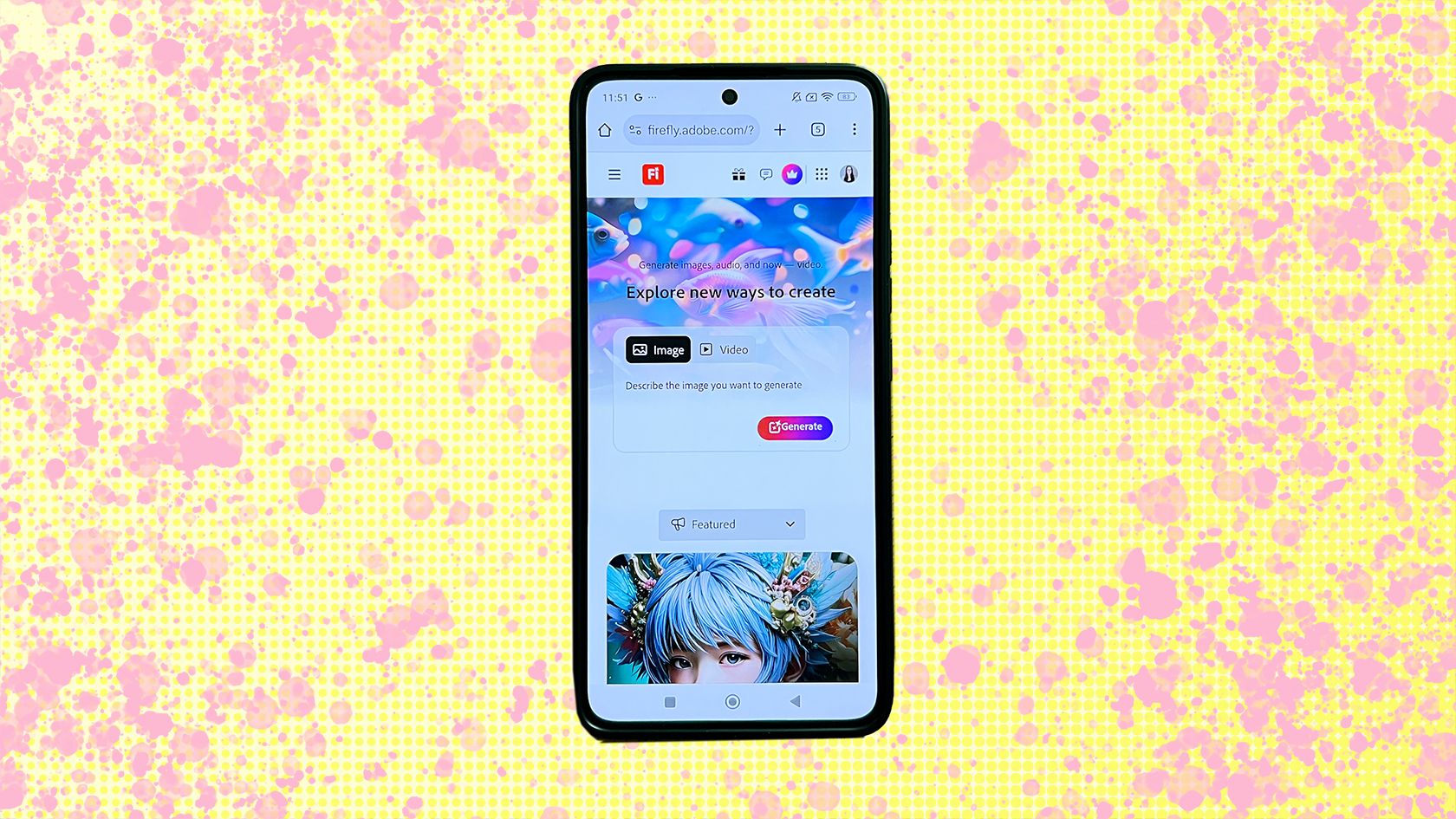 Gemini AI assistant running on a phone.