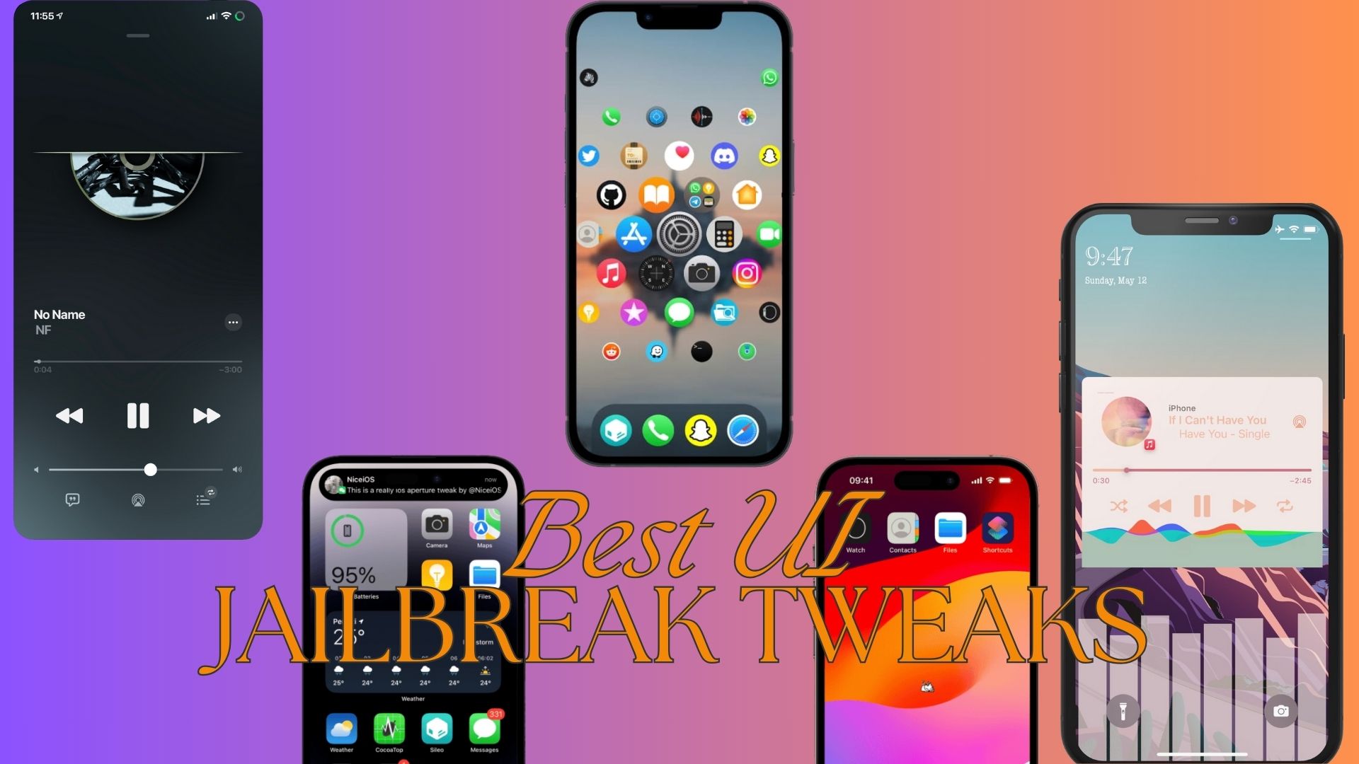 Best jailbreak tweaks for the UI in iOS 16.