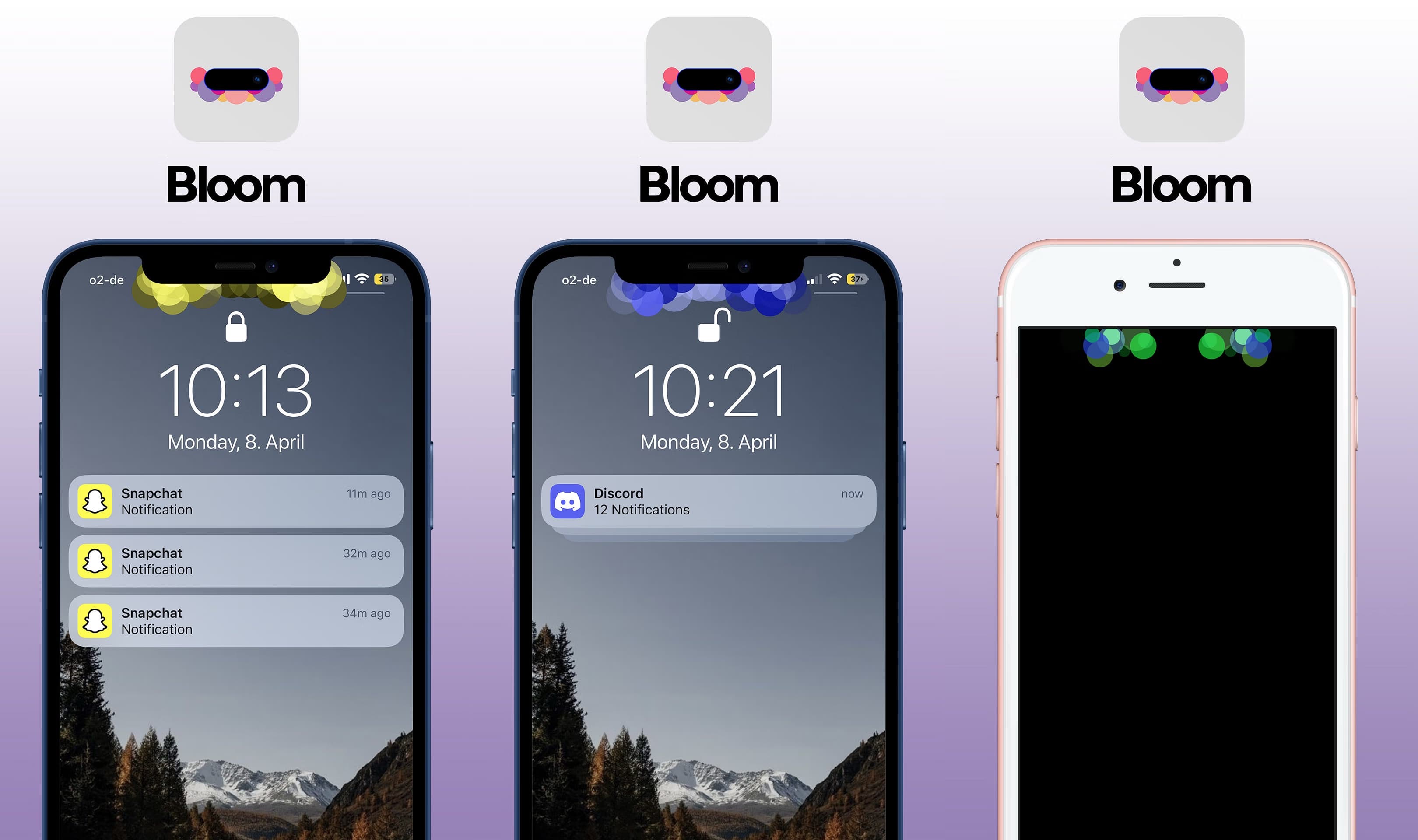 Bloom animation styles.