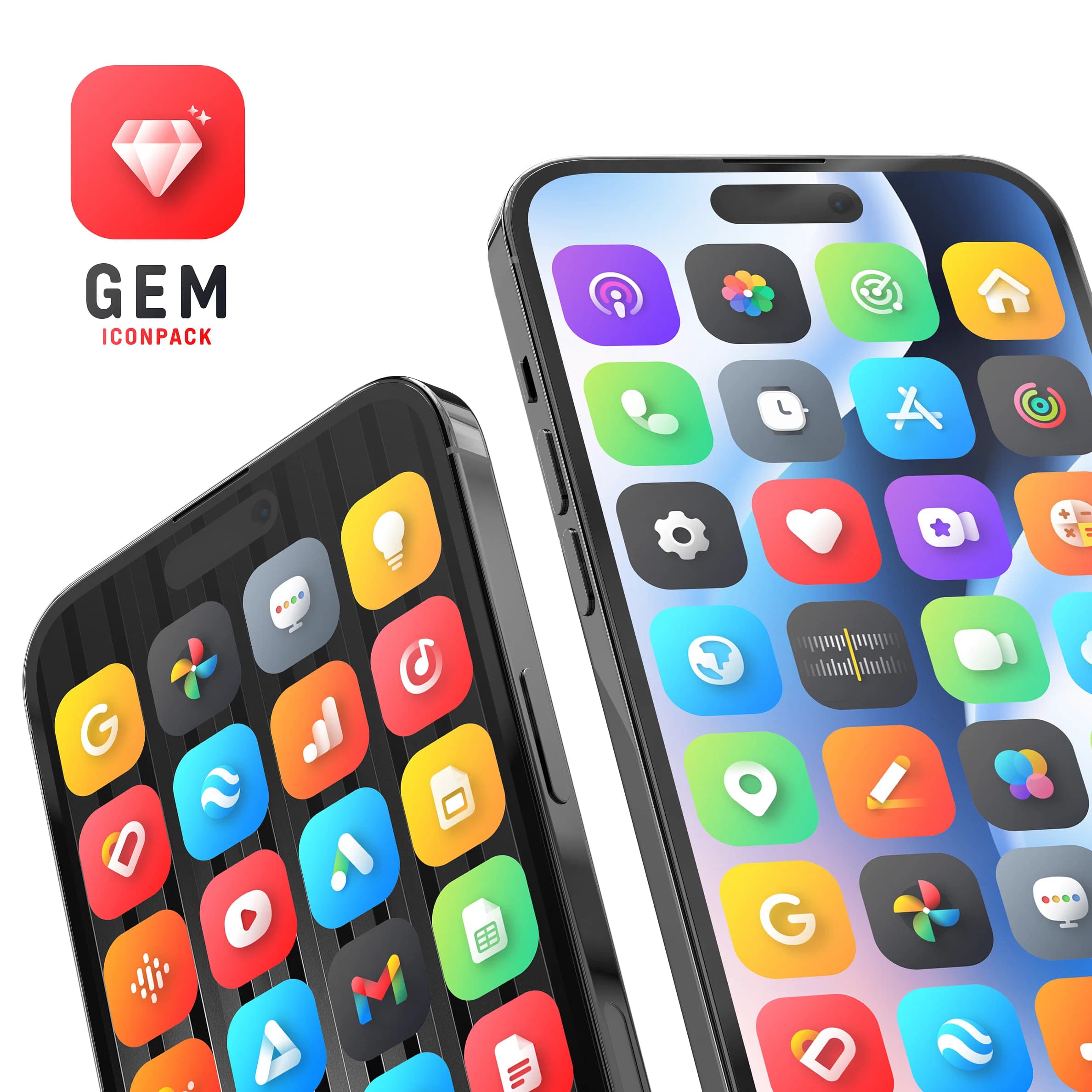 Gem Icons.