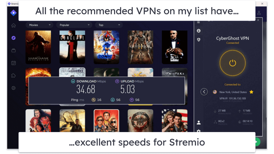 Best VPNs for Stremio