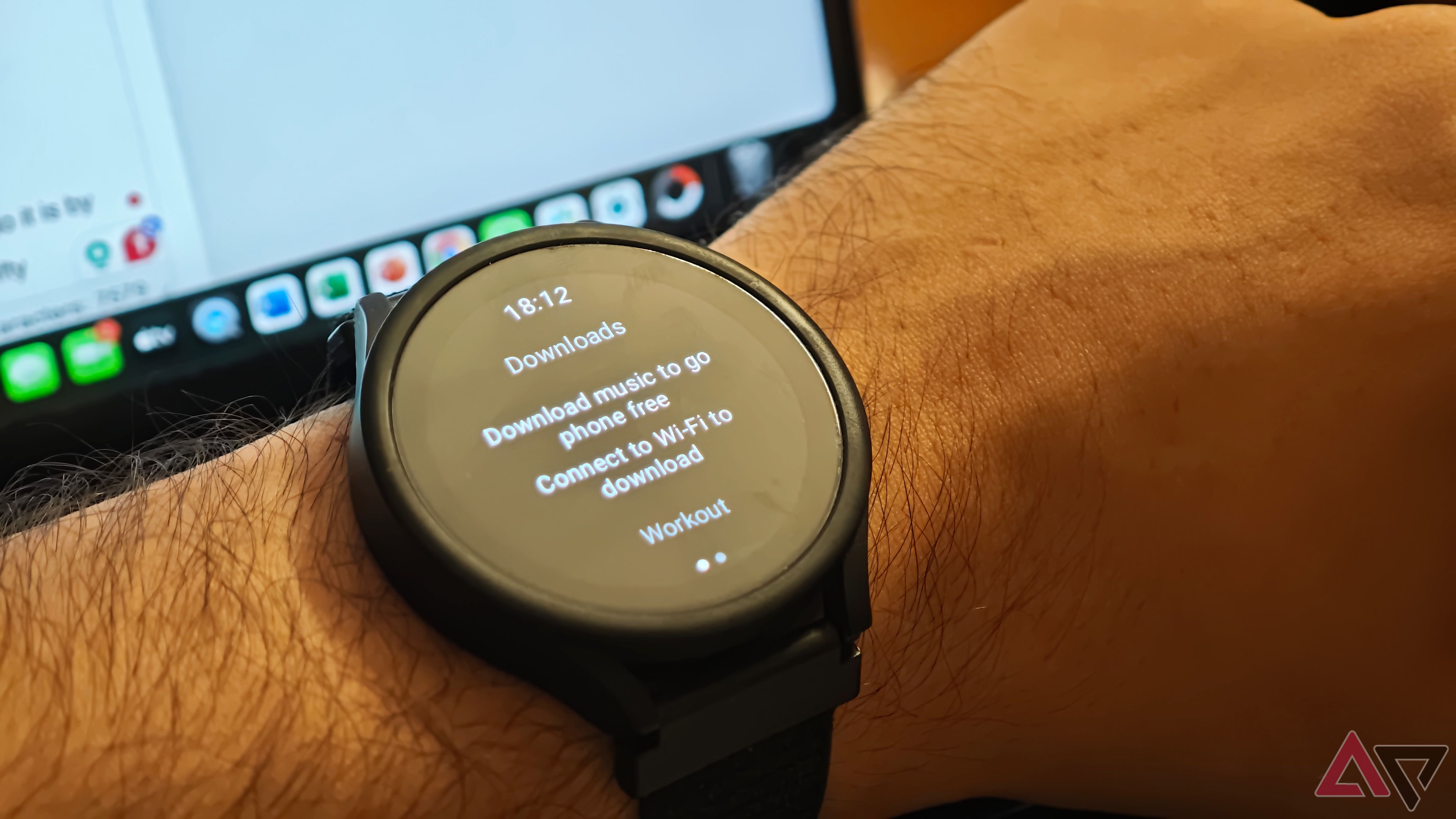 Download music and podcasts on a smartwatch