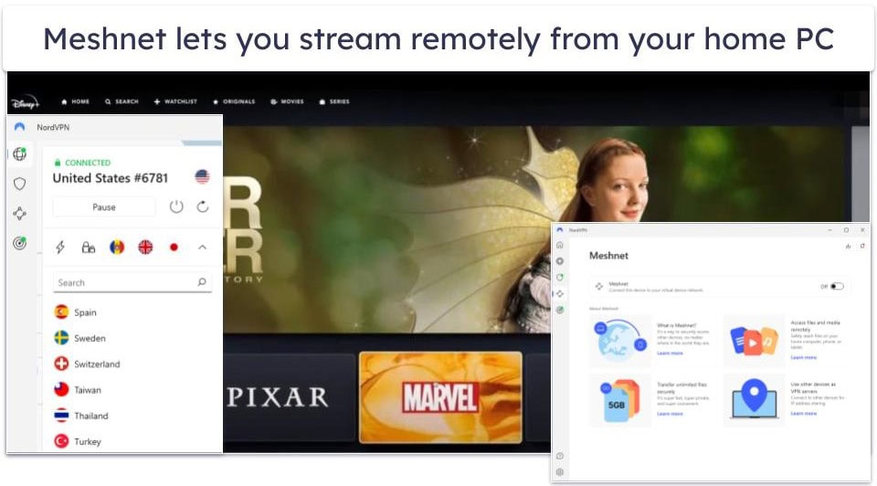 4. NordVPN — Great For Streaming US Content on Smart TVs