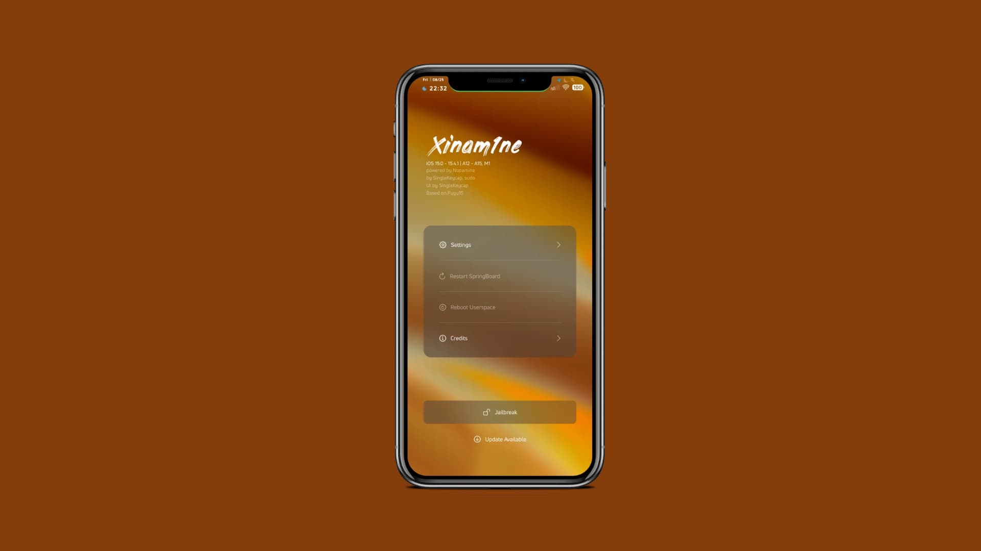 Xinam1ne jailbreak fork of Dopamine banner.