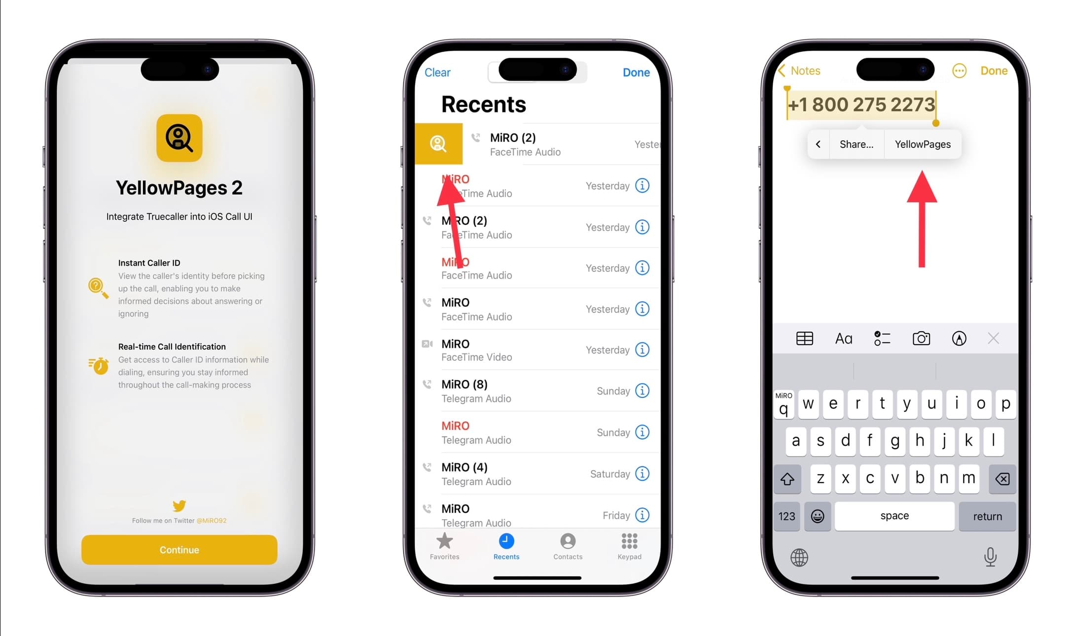 More examples of YellowPages 2.