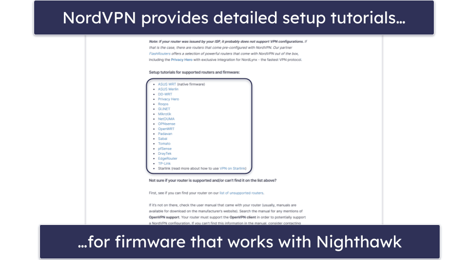 Best Nighthawk VPN Options