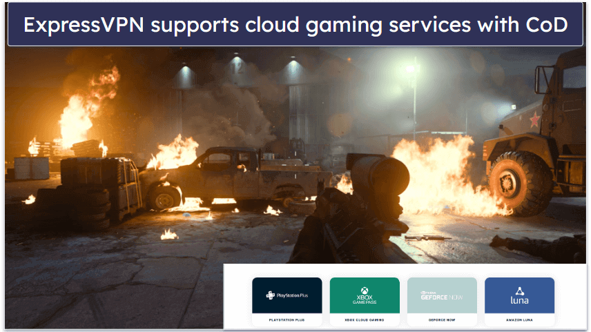 🥇 1. ExpressVPN — Best VPN for Call of Duty in 2026