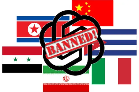 Countries that have banned ChatGPT for security reasons
