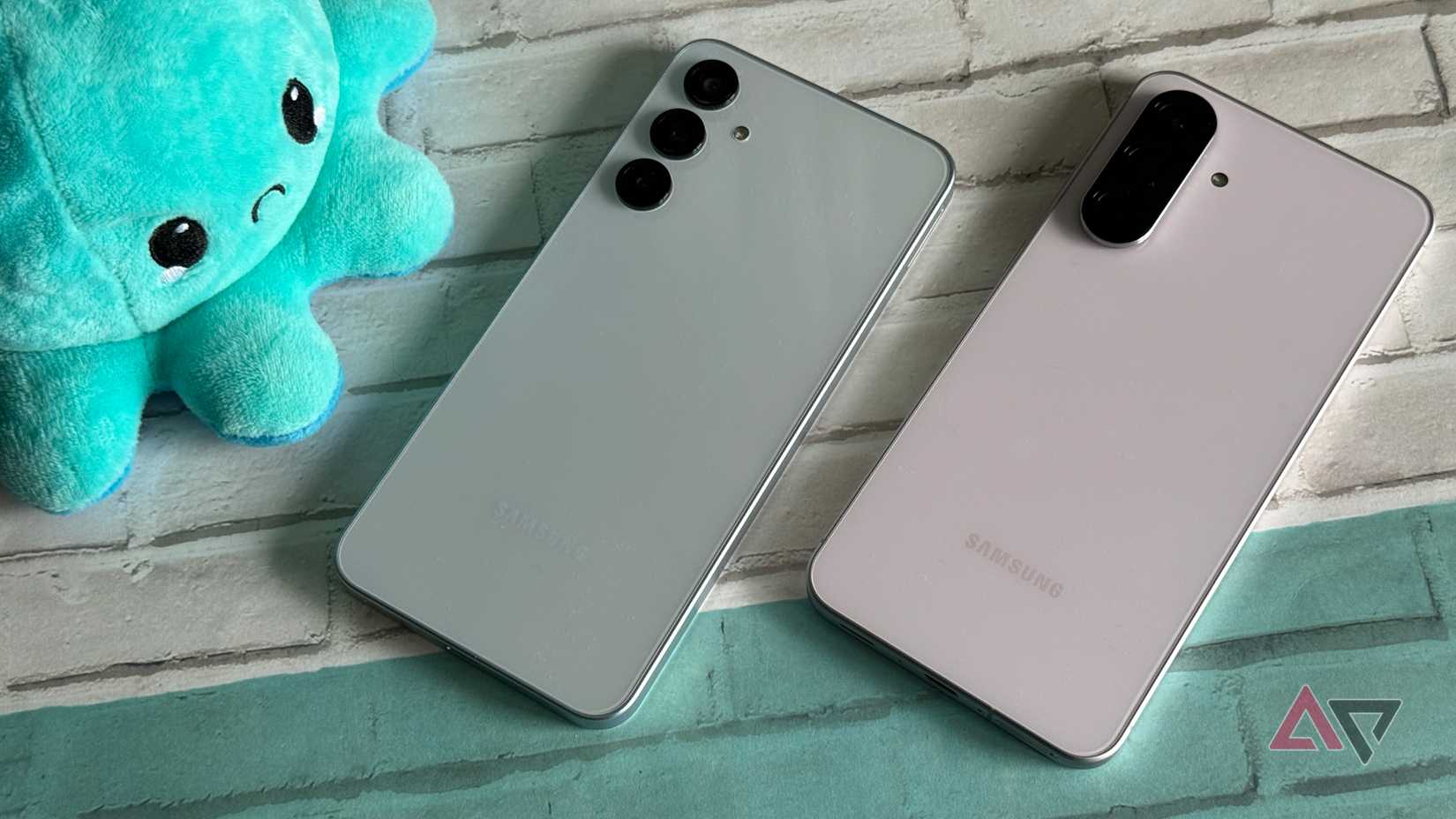 Google Pixel 9 in hand with apps like Phone, Messages, Google Chrome, and Camera shown on the home screen
