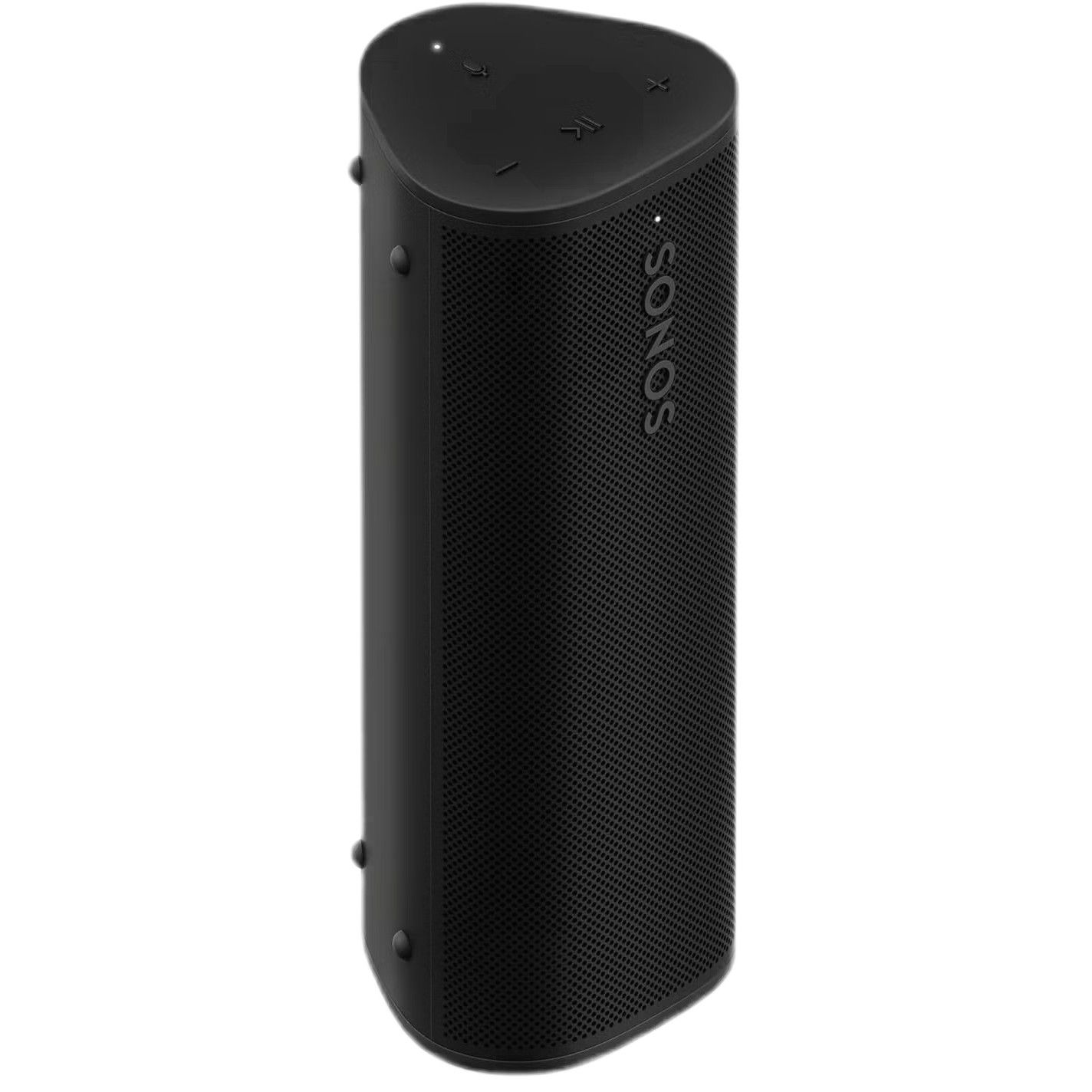 Black Sonos Roam on a white background