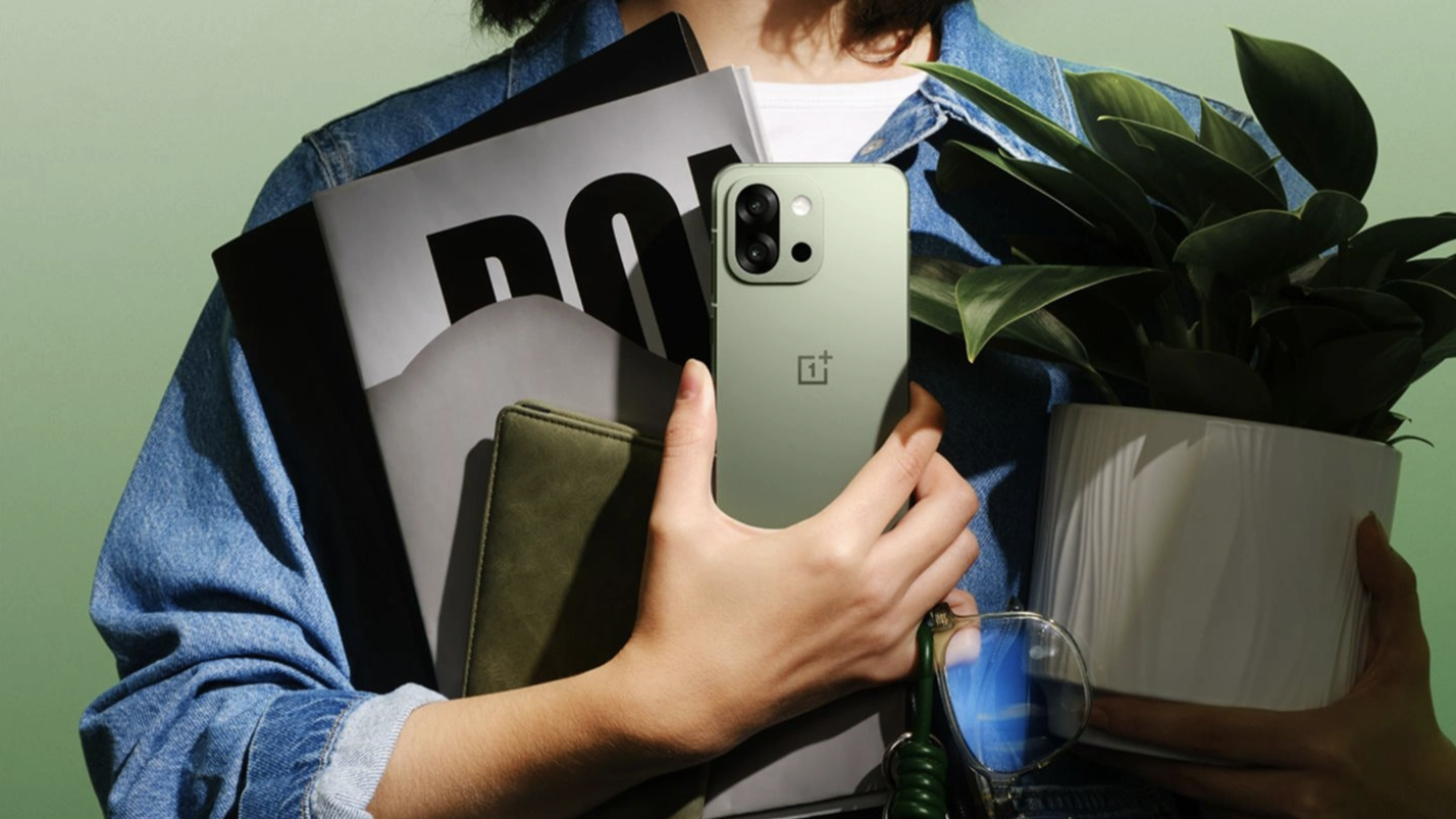 OnePlus 13S in hand