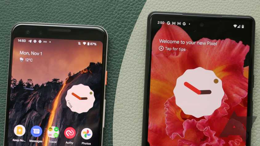 A graphic of a phone with a Google Home menu displayed on it.