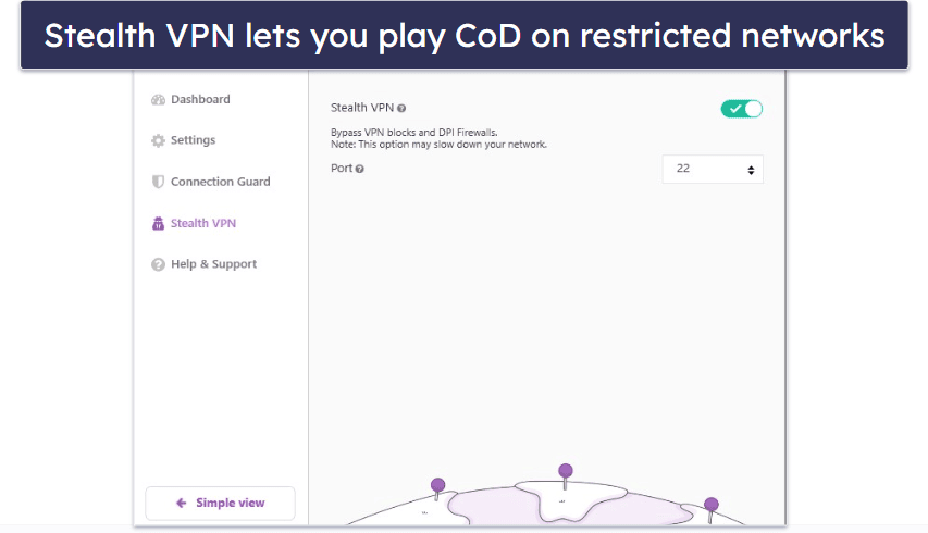 7. PrivateVPN — Good VPN for Playing Call of Duty on Restricted Networks