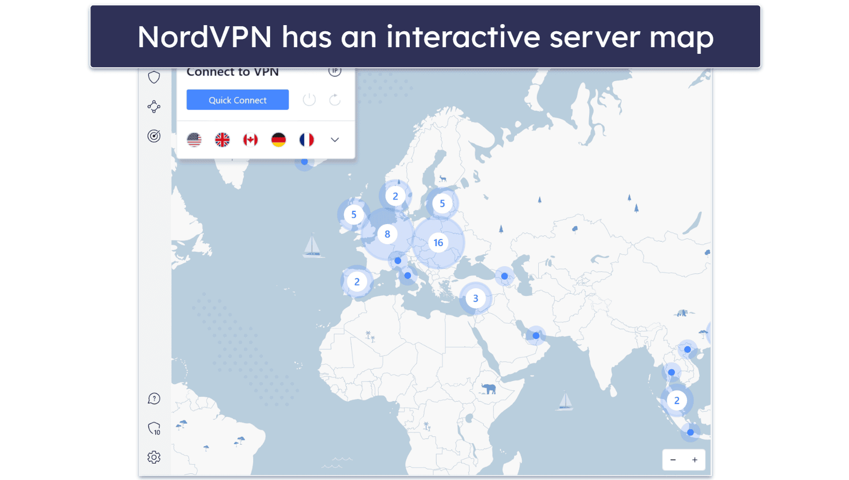 🥉 3. NordVPN — Good Streaming Support & Strong Security