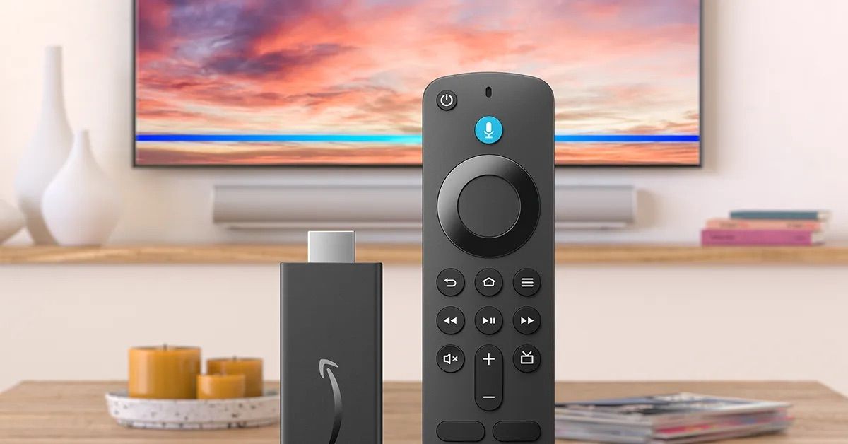 Amazon Fire TV Stick HD and Alexa Voice Remote pictured next to each other