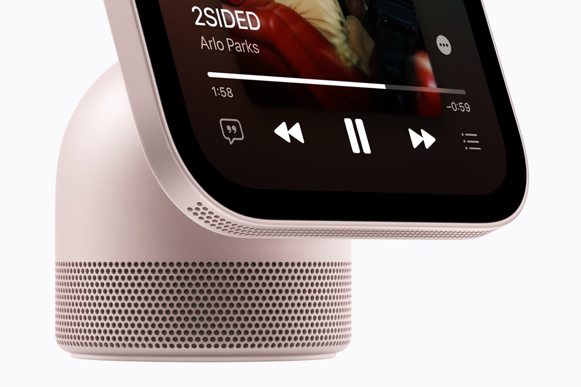 Listening to music on Apple HomeView