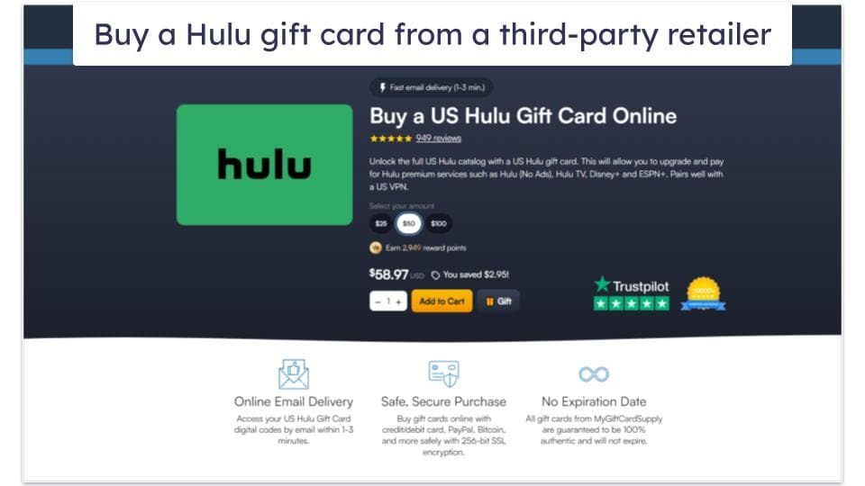 How to Pay for Hulu Without a US Credit Card