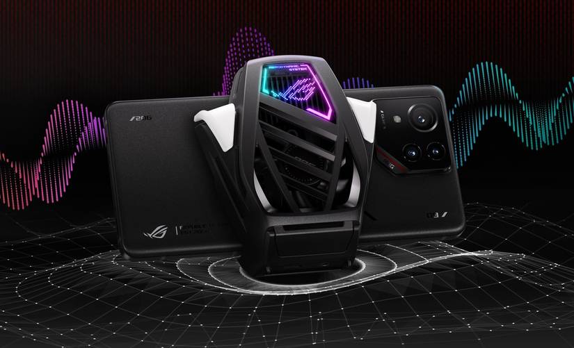 A smartphone with the Calm app sits atop a red background of a car interior