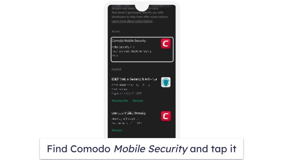 Person holding phone with RCS chat settings on display