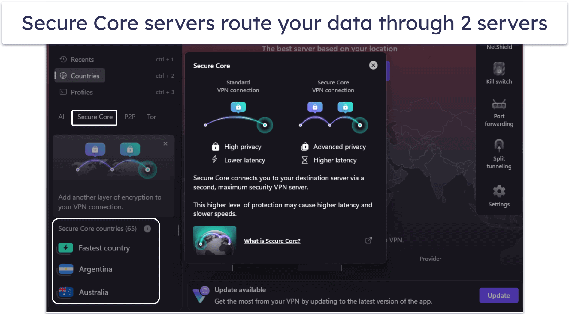 6. Proton VPN — Best for Advanced Privacy & Secure Core