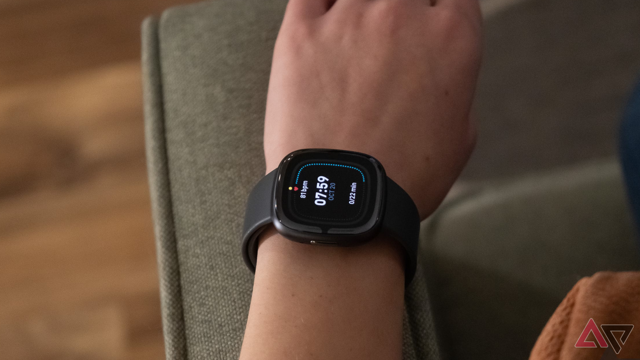 Fitbit Sense 2 on wrist