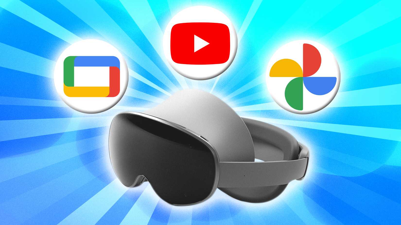 An illustration of a hand with a magnifying glass in front of a corkboard with Google Keep icons