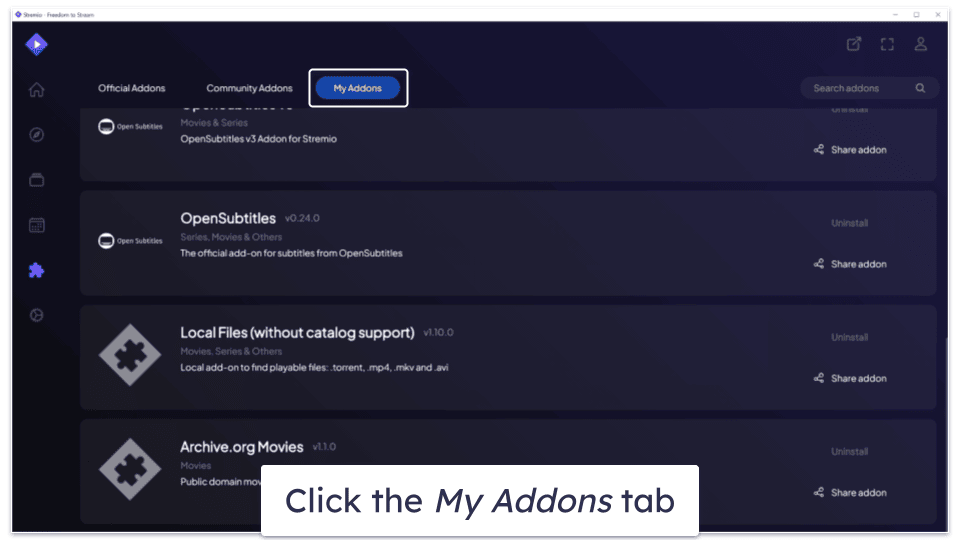 Best Stremio Add-ons