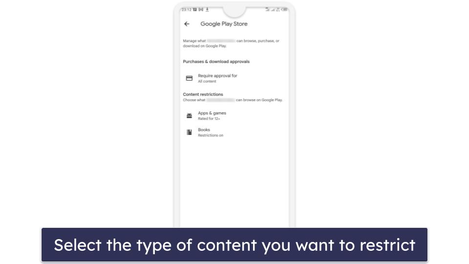 How to Set Parental Controls on Google Play Store Via Google Family Link