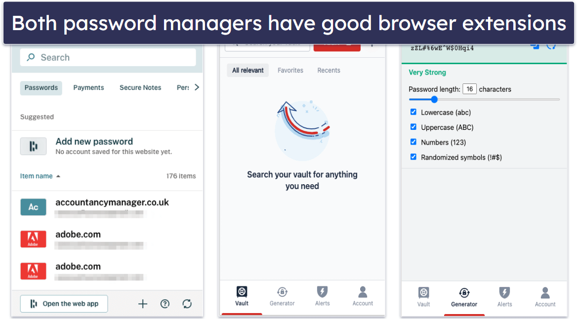 Apps &amp; Browser Extensions — Dashlane’s Web App Is More Secure