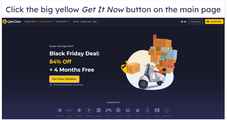 How to Get a CyberGhost Free Trial