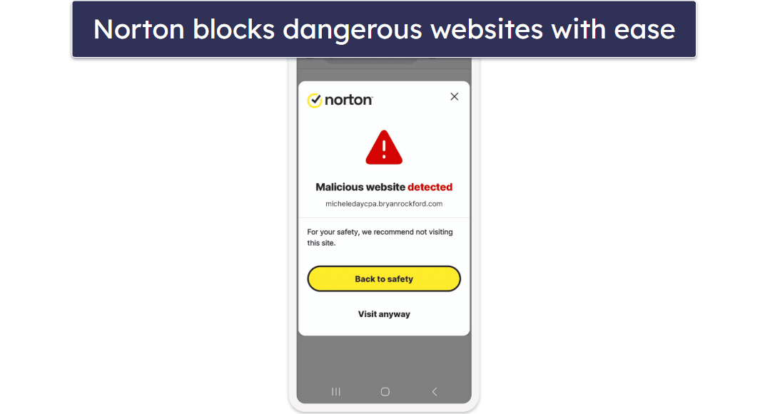🥇1. Norton — Advanced Cybersecurity Protections for Android