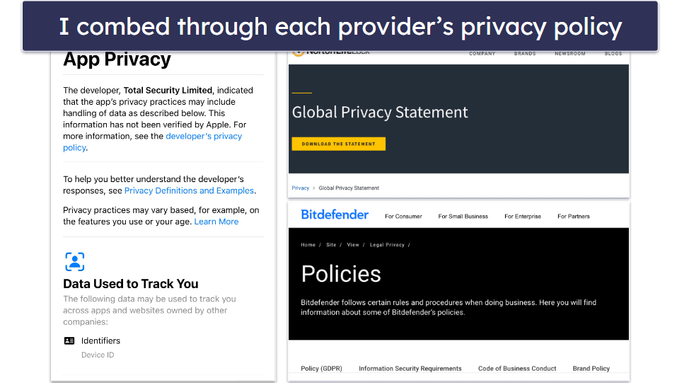 Testing Methodology: Comparison & Ranking Criteria