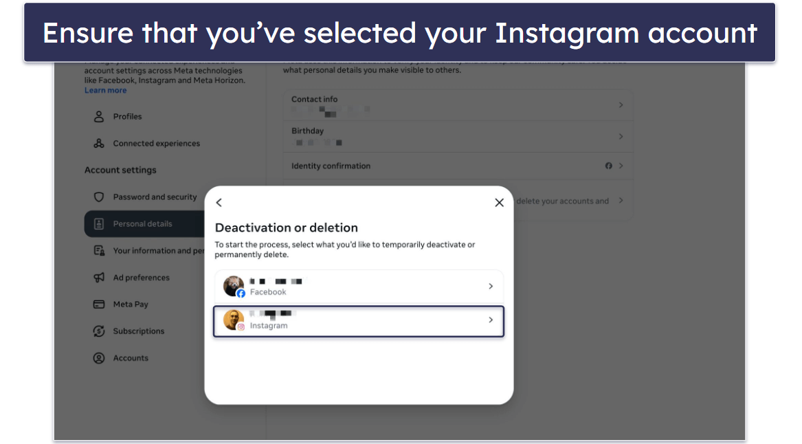 How to Delete or Deactivate Instagram From Your Browser (macOS &amp; Windows)