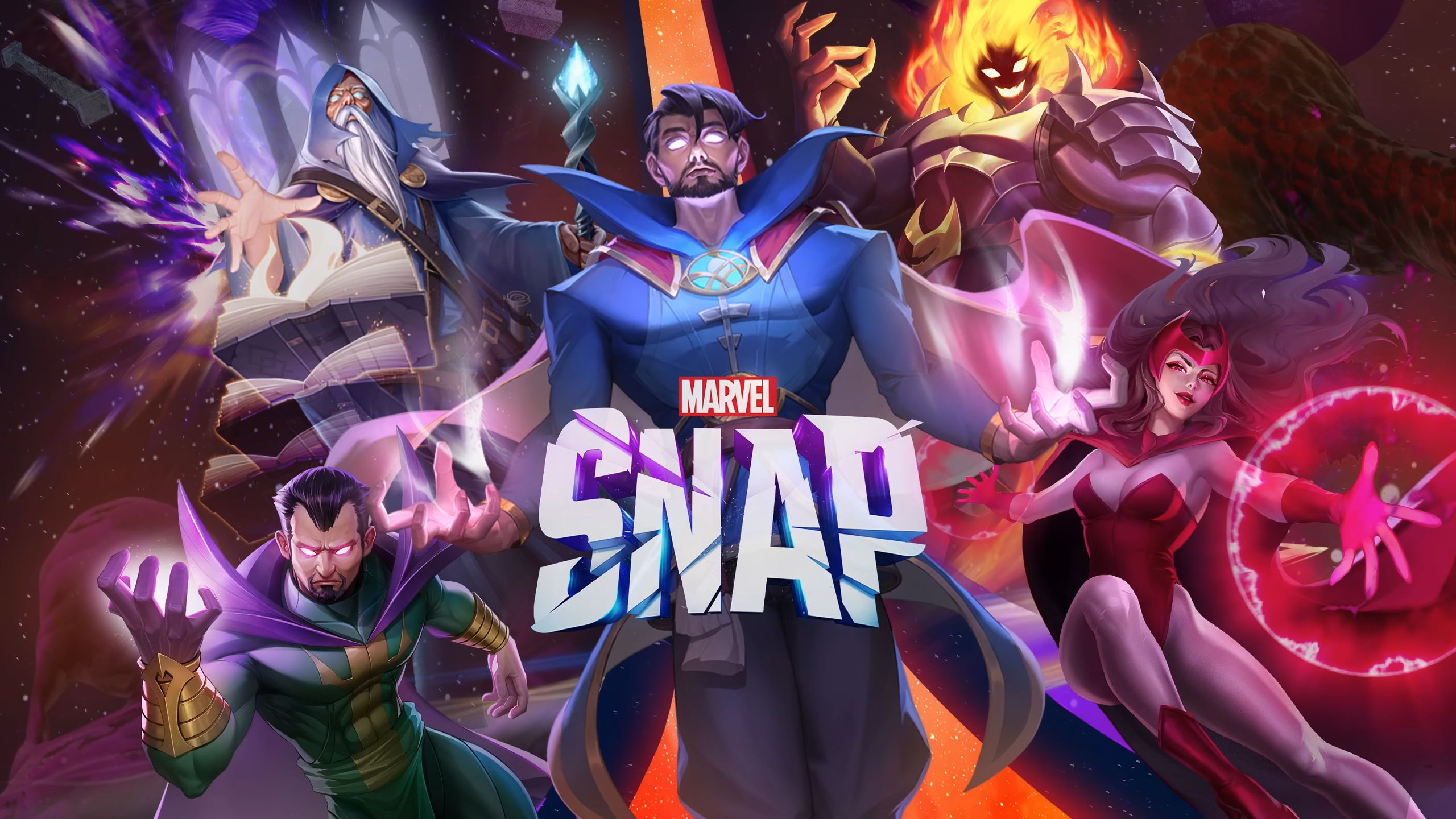 Key art for the June 2025 season of Marvel Snap.