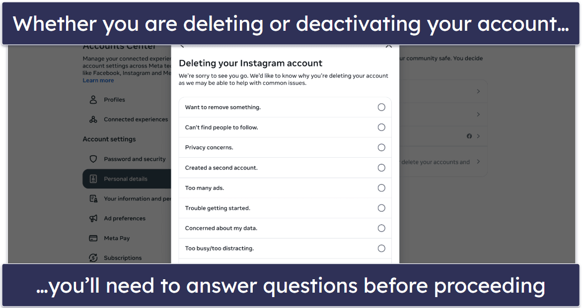 How to Delete or Deactivate Instagram From Your Browser (macOS & Windows)